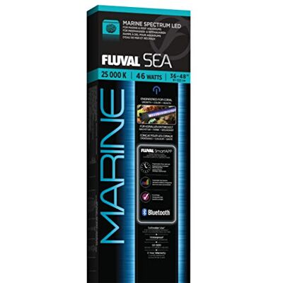 Fluval Sea Marine 3.0 Led 14516 LED-belysning för Havsvattenakvarier, 46 W, Svart, 91 – 122 cm Fluval Sea Marine 3.0 Led 14516 LED-belysning för Havsvattenakvarier, 46 W, Svart, 91 – 122 cm