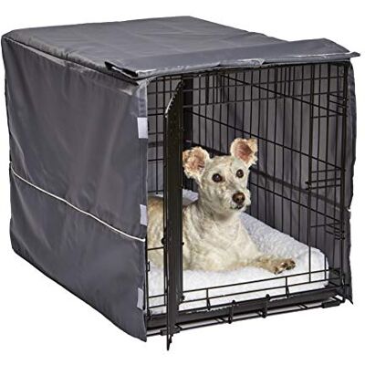 New World Midwest Överdrag för hundbur, integritetsskydd, passar Midwest hundburar, kan tvättas i maskin och torktumlas New World Midwest Överdrag för hundbur, integritetsskydd, passar Midwest hundburar, kan tvättas i maskin och torktumlas