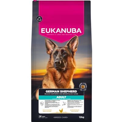 Eukanuba Breed Care torrfoder för vuxna schäfer 12 kg Eukanuba Breed Care torrfoder för vuxna schäfer 12 kg