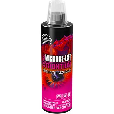 ARKA MICROBE-LIFT Strontium – Strontiumtillsats i premiumkvalitet för alla akvarium i havsvatten, mycket smidig, 473 ml ARKA MICROBE-LIFT Strontium – Strontiumtillsats i premiumkvalitet för alla akvarium i havsvatten, mycket smidig, 473 ml