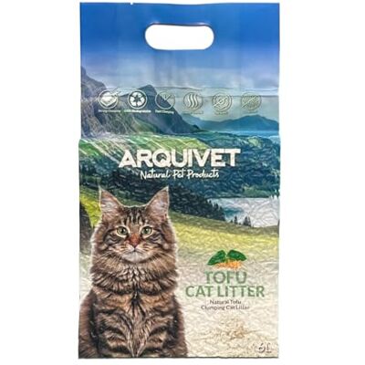 Arquivet TOFU original kattsand 6 L Arquivet TOFU original kattsand 6 L