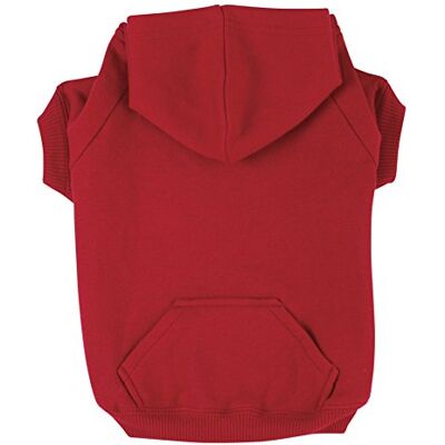 Zack & Zoey Zack and Zoey Basic huvtröja för hundar, 40 cm medium, tomatröd Zack & Zoey Zack and Zoey Basic huvtröja för hundar, 40 cm medium, tomatröd
