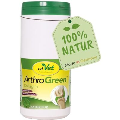 cdVet naturprodukter ArthroGreen Collagen 600 g – hund – katt – näringsämnen i lederna – stärkning – motståndskraft – förbättrade ledfunktioner – rörelsefrihet – livskvalitet – cdVet naturprodukter ArthroGreen Collagen 600 g – hund – katt – näringsämnen i lederna – stärkning – motståndskraft – förbättrade ledfunktioner – rörelsefrihet – livskvalitet –