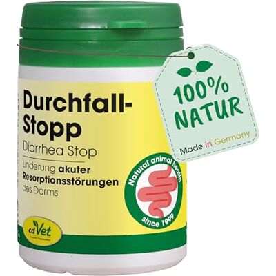 cdVet naturliga produkter flödesstopp 50 g – hund, katt – kosttillskott – resorptionsstörning i tarmen – bildar skyddsbarriär – bindning av giftiga ämnen – B-vitamin – hälsa – cdVet naturliga produkter flödesstopp 50 g – hund, katt – kosttillskott – resorptionsstörning i tarmen – bildar skyddsbarriär – bindning av giftiga ämnen – B-vitamin – hälsa –