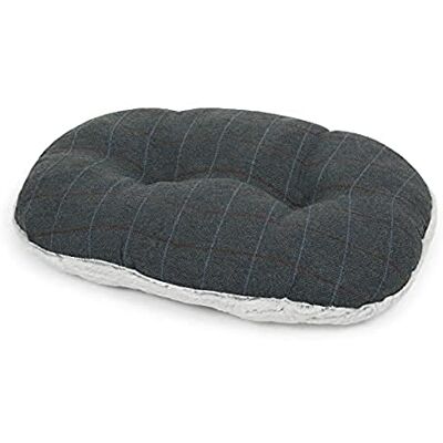 Petface Twilight Tweed oval kudde (medium) Petface Twilight Tweed oval kudde (medium)