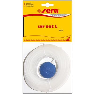 sera air set "L" inkl. 10 m slang, färglös, L inkl. 10 m slang sera air set "L" inkl. 10 m slang, färglös, L inkl. 10 m slang