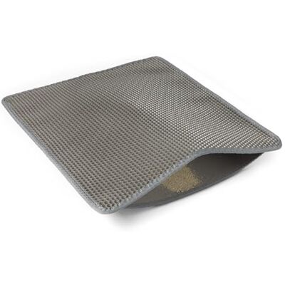 Amazon Basics – kattmatta för kattlåda, dubbel lager, grå, 76 x 61cm Amazon Basics – kattmatta för kattlåda, dubbel lager, grå, 76 x 61cm