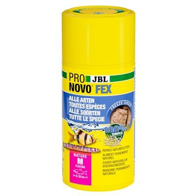 JBL - ProNovo Fex M - 8-20 cm - 100 ml - fiskmat JBL - ProNovo Fex M - 8-20 cm - 100 ml - fiskmat