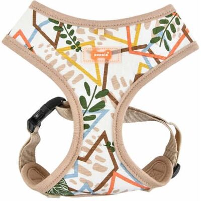 Puppia Valp Hundsele Botanisk Harness A, Beige, L Puppia Valp Hundsele Botanisk Harness A, Beige, L