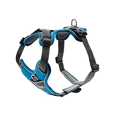 Hunter DIVO hundsele, XS, 34–47 cm, ljusblå/grå Hunter DIVO hundsele, XS, 34–47 cm, ljusblå/grå