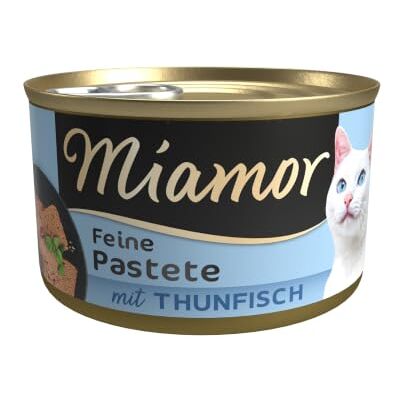 Miamor Kattfoder Pate, Fisk och Fiskbiprodukter, 12-pack (12 x 85 g) Miamor Kattfoder Pate, Fisk och Fiskbiprodukter, 12-pack (12 x 85 g)