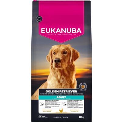 Eukanuba Breed Care torrfoder för vuxna golden retrievers 12 kg Eukanuba Breed Care torrfoder för vuxna golden retrievers 12 kg