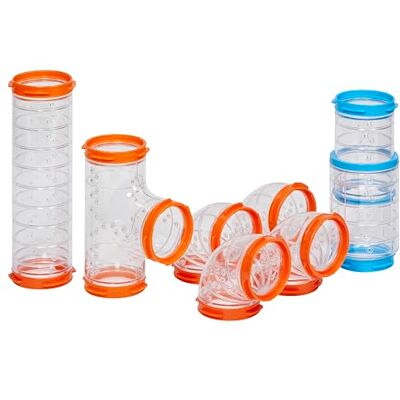 MidWest Homes for Pets MidWest hem för husdjur kurviga hamsterrör, värdepaket, kompatibel med alla hamsterburar i mellanvästern och Ferplast, modell FP-CTVP MidWest Homes for Pets MidWest hem för husdjur kurviga hamsterrör, värdepaket, kompatibel med alla hamsterburar i mellanvästern och Ferplast, modell FP-CTVP