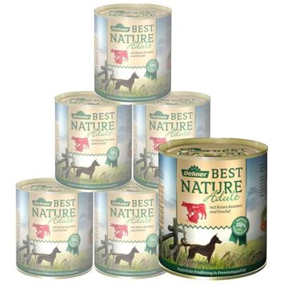Dehner Hundmat, Paket med 6 x 800 g Dehner Hundmat, Paket med 6 x 800 g