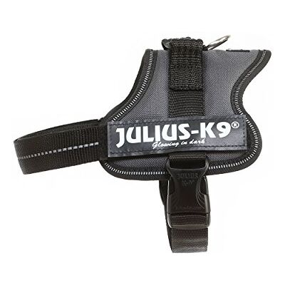 Julius-K9 K9 Powersele, storlek: S/Mini, Antracit Julius-K9 K9 Powersele, storlek: S/Mini, Antracit