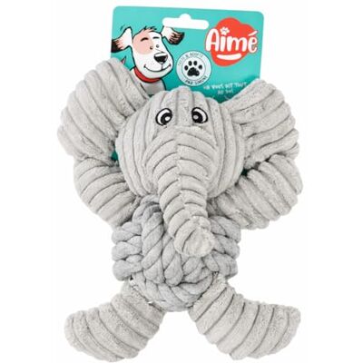 Aimé mjuk elefanter plyschdjur leksak för hundar storlek 16 cm Aimé mjuk elefanter plyschdjur leksak för hundar storlek 16 cm