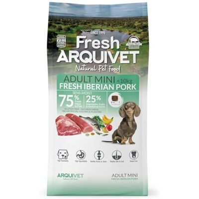 Arquivet Fresh MINI Iberisk gris halvvåtfoder för små hundar 1 kg Arquivet Fresh MINI Iberisk gris halvvåtfoder för små hundar 1 kg