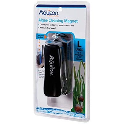 Aqueon akvarium alger rengöringsmagnet, stor Aqueon akvarium alger rengöringsmagnet, stor