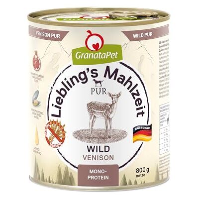 GranataPet Liebling's Mahlzeit 186049 Hundmat, Paket med 6, 800 g GranataPet Liebling's Mahlzeit 186049 Hundmat, Paket med 6, 800 g