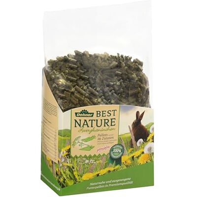 Dehner Best Nature gnagarmat vuxen, dvärg kaninmat pellets 3 kg Dehner Best Nature gnagarmat vuxen, dvärg kaninmat pellets 3 kg