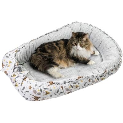 Medi Partners Kattsäng 75 x 60 x 10 cm kattsäng liten medium hundkudde kattungar nest (rådjur) Medi Partners Kattsäng 75 x 60 x 10 cm kattsäng liten medium hundkudde kattungar nest (rådjur)