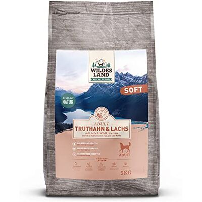Wildes Land Foder Hund Smak Turkiet och lax 5 Kg Wildes Land Foder Hund Smak Turkiet och lax 5 Kg