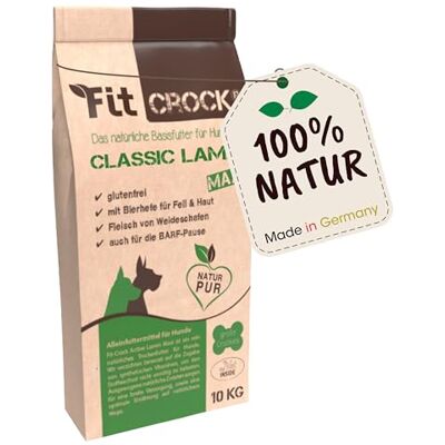 cdVet Fit-Crock hundfoder torr Classic Lamm Maxi 10 kg, glutenfri cdVet Fit-Crock hundfoder torr Classic Lamm Maxi 10 kg, glutenfri