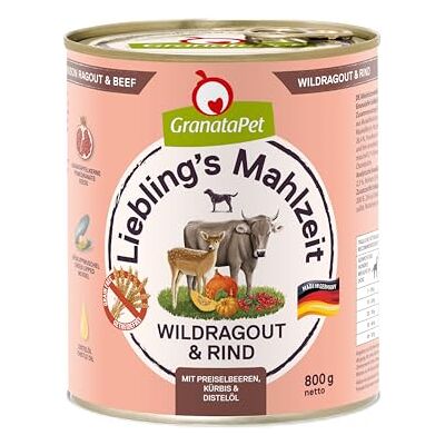 GranataPet Liebling´s Mahlzeit Våtfoder för Hundar, 800 g GranataPet Liebling´s Mahlzeit Våtfoder för Hundar, 800 g