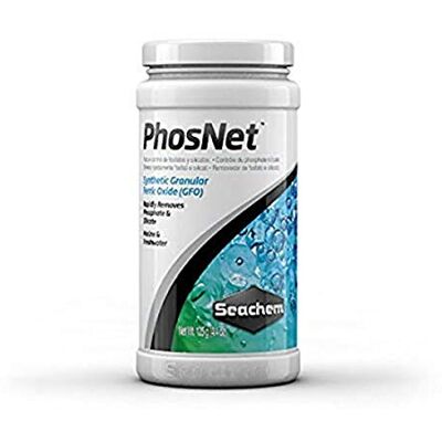 Seachem PhosNet fosfat silikonavlägsnare för akvarier, 125 g/4,4 oz Seachem PhosNet fosfat silikonavlägsnare för akvarier, 125 g/4,4 oz