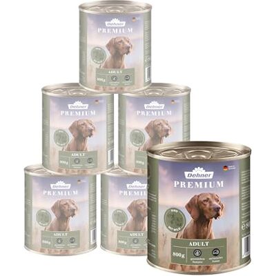 Dehner 5243837 Våtfoder, 6 x 800 g, Flerfärgad Dehner 5243837 Våtfoder, 6 x 800 g, Flerfärgad