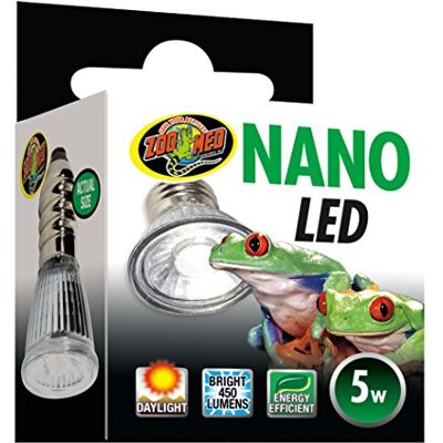 Zoo Med ES-5NE Nano LED 5 W – energibesparande LED för nanoterarier Zoo Med ES-5NE Nano LED 5 W – energibesparande LED för nanoterarier