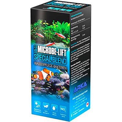 ARKA MICROBE-LIFT Special Blend – mycket aktiva bakterier, för naturnära akvarium, främjar nedbrytning av föroreningar, söt- och havsvatten, 251 ml ARKA MICROBE-LIFT Special Blend – mycket aktiva bakterier, för naturnära akvarium, främjar nedbrytning av föroreningar, söt- och havsvatten, 251 ml