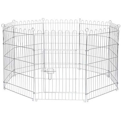 lionto Utehage för kaniner i robust metall, 59x78 cm, utbyggbart smådjurshägn med markpinnar, inkl. dörr med lås & skyddsnät, väderbeständigt, 8 sektioner lionto Utehage för kaniner i robust metall, 59x78 cm, utbyggbart smådjurshägn med markpinnar, inkl. dörr med lås & skyddsnät, väderbeständigt, 8 sektioner