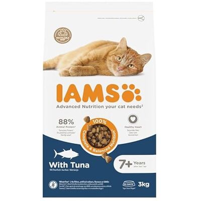 IAMS Senior 7+ tonfisk kattmat - 6 kg IAMS Senior 7+ tonfisk kattmat - 6 kg