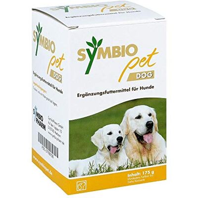 Symbiopharm SymbioPet Dog – probiotika för hunden – kompletterande foder för att ta hand om hälsosam tarmflora – för hundar i alla åldrar – 175 g pulver Symbiopharm SymbioPet Dog – probiotika för hunden – kompletterande foder för att ta hand om hälsosam tarmflora – för hundar i alla åldrar – 175 g pulver