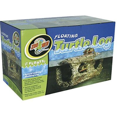 Zoo Med TA-40E flytande sköldpadda log, flytande gömställe för vattensköldpaddor, amfibier Zoo Med TA-40E flytande sköldpadda log, flytande gömställe för vattensköldpaddor, amfibier