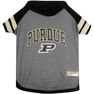 Pets First Purdue huvtröja t-shirt, X-Small, Svart Pets First Purdue huvtröja t-shirt, X-Small, Svart