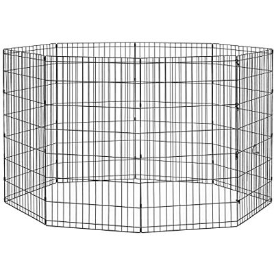 New World Hundträningsinhägnad och lekhage, 61 B x 107 H cm, ingen dörr, svart New World Hundträningsinhägnad och lekhage, 61 B x 107 H cm, ingen dörr, svart