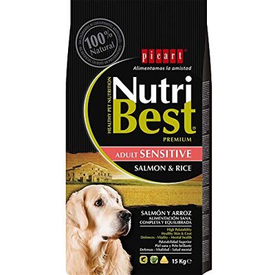 Nutribest Vuxen hund Sensiti 3K 3000 g Nutribest Vuxen hund Sensiti 3K 3000 g