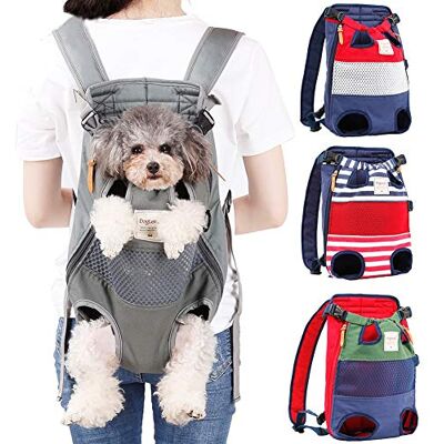 Coppthinktu Ryggsäck för hundbärare, husdjursryggsäck med benen ute, bärning framtill för små till medelstora hundar, handsfree-bärare, hund, katt, resor, ryggsäck, flygbolagsgodkänd, vandring, cykel, motorcykel Coppthinktu Ryggsäck för hundbärare, husdjursryggsäck med benen ute, bärning framtill för små till medelstora hundar, handsfree-bärare, hund, katt, resor, ryggsäck, flygbolagsgodkänd, vandring, cykel, motorcykel