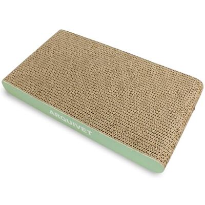 Arquivet kartong klösare för katter grön – 38,5 x 20,5 x 4,2 cm Arquivet kartong klösare för katter grön – 38,5 x 20,5 x 4,2 cm