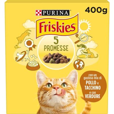 Purina Friskies Kattkroketter Kyckling och Kalkon - Kattsamfutter Purina Friskies Kattkroketter Kyckling och Kalkon - Kattsamfutter