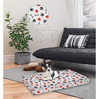 SOGNI E CAPRICCI PETS Italienska sängkläder fantasy mjuk madrass för hundar och katter SOGNI E CAPRICCI PETS Italienska sängkläder fantasy mjuk madrass för hundar och katter