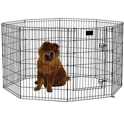 MidWest Homes for Pets MidWest hem för husdjur hopfällbar hundträningspenna i metall och lekhage för husdjur med dörr, inkluderar jordinsatser och ger 1,5 meter lekutrymme, 91 cm hög, svart E-belagd, 554-36DR MidWest Homes for Pets MidWest hem för husdjur hopfällbar hundträningspenna i metall och lekhage för husdjur med dörr, inkluderar jordinsatser och ger 1,5 meter lekutrymme, 91 cm hög, svart E-belagd, 554-36DR