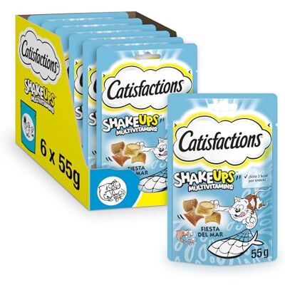 Catisfactions Fiesta del Mar Kattsnacks - Kattsnacks Catisfactions Fiesta del Mar Kattsnacks - Kattsnacks