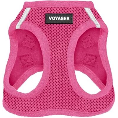 Best Pet Supplies Voyager Step-in Air hundsele – alla väder nät step-in-väst sele för små och medelstora hundar av – sele (fuchsia), XXX-Small Best Pet Supplies Voyager Step-in Air hundsele – alla väder nät step-in-väst sele för små och medelstora hundar av – sele (fuchsia), XXX-Small