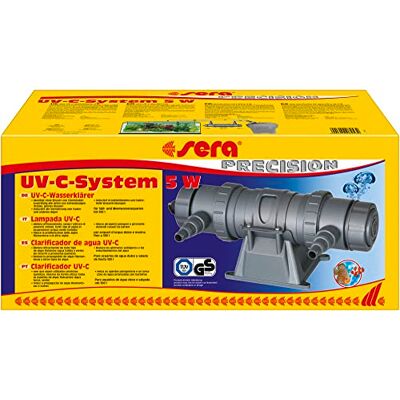 sera UV-C-system 5 W – UV-C-vattenrenare för söt- och havsvattenakvarier upp till 500 l sera UV-C-system 5 W – UV-C-vattenrenare för söt- och havsvattenakvarier upp till 500 l