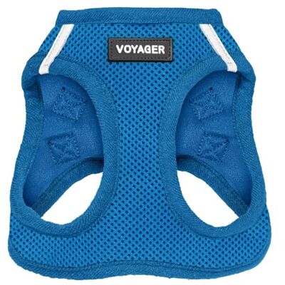 Best Pet Supplies Voyager Step-in Air hundsele – alla väder nät kliv i väst sele för små och medelstora hundar av – kungsblå (matchande trim), M (byst: 40-45 cm) Best Pet Supplies Voyager Step-in Air hundsele – alla väder nät kliv i väst sele för små och medelstora hundar av – kungsblå (matchande trim), M (byst: 40-45 cm)
