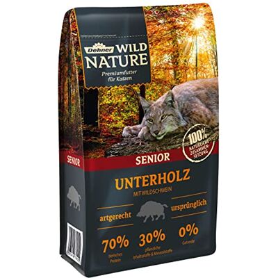 Dehner Wild Nature Kattmat gräsmatta, torrfoder spannmålsfritt, för äldre katter, vildsvin, 1,5 kg Dehner Wild Nature Kattmat gräsmatta, torrfoder spannmålsfritt, för äldre katter, vildsvin, 1,5 kg