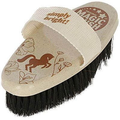 Kerbl Magic Brush Pälsborste med hästhår, 17 x 8 cm vattenlilja Kerbl Magic Brush Pälsborste med hästhår, 17 x 8 cm vattenlilja